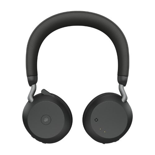 Jabra Evolve2 75 Headset Wireless Head-band Office/Call center Bluetooth Charging stand Black