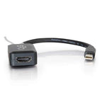 C2G 54313 video cable adapter 7.87" (0.2 m) Mini DisplayPort HDMI Black