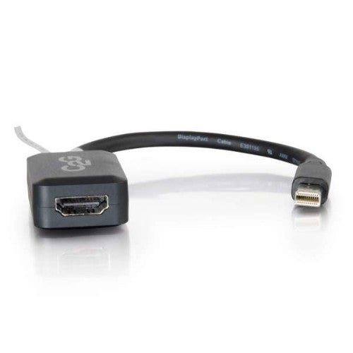 C2G 54313 video cable adapter 7.87" (0.2 m) Mini DisplayPort HDMI Black