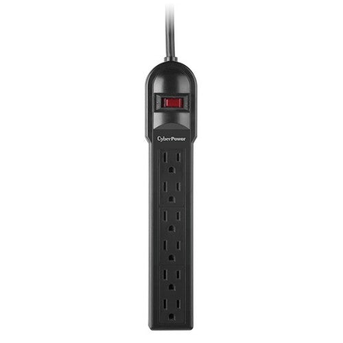 CyberPower CSB6012 surge protector Black 6 AC outlet(s) 400 V 141.7" (3.6 m)
