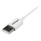 StarTech.com 2m USB 2.0 A/Micro-B m/m USB cable 78.7" (2 m) USB A Micro-USB B White