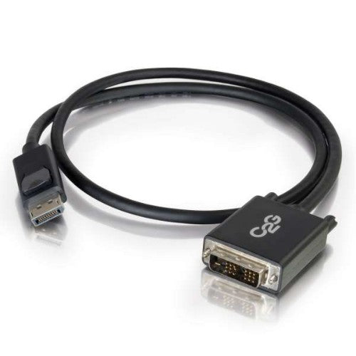 C2G 54329 video cable adapter 72" (1.83 m) DisplayPort DVI-D Black