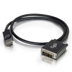 C2G 54328 video cable adapter 35.8" (0.91 m) DisplayPort DVI-D Black