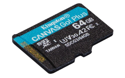 Kingston Technology Canvas Go! Plus 64 GB MicroSD UHS-I Class 10