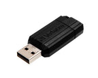 Verbatim PinStripe USB flash drive 64 GB USB Type-A 2.0 Black