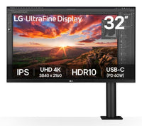 LG 32UN880K-B computer monitor 31.5" 3840 x 2160 pixels 4K Ultra HD LCD Black