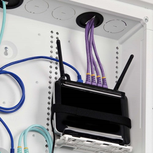 StarTech.com 28P1-MEDIA-ENCLOSURE rack cabinet Wall mounted rack White