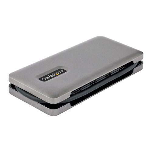 StarTech.com HB31CM4CPD3 laptop dock/port replicator Wired USB 3.2 Gen 2 (3.1 Gen 2) Type-C Gray