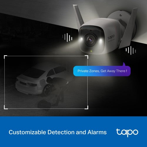 TP-Link Tapo C325WB Bullet IP security camera Indoor & outdoor 2688 x 1520 pixels Wall