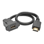 Tripp Lite P162-001-KPA-BK HDMI cable 11.8" (0.3 m) HDMI Type A (Standard) Black