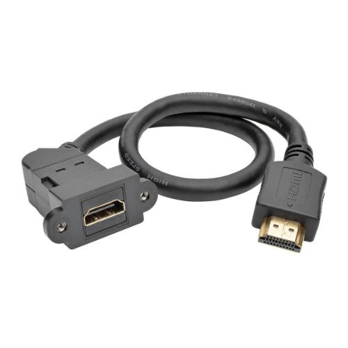 Tripp Lite P162-001-KPA-BK HDMI cable 11.8" (0.3 m) HDMI Type A (Standard) Black