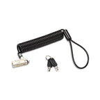 Kensington K65025WW cable lock Silver, Black 70.9" (1.8 m)
