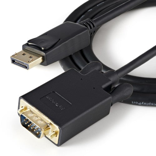StarTech.com DP2VGAMM3B video cable adapter 35.8" (0.91 m) DisplayPort VGA (D-Sub) Black
