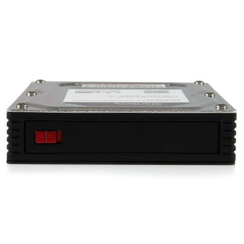 StarTech.com 25SAT35HDD drive bay panel 3.5" Storage drive tray Black, Silver