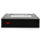 StarTech.com 25SAT35HDD drive bay panel 3.5" Storage drive tray Black, Silver