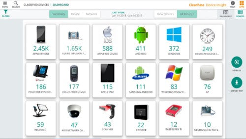 HPE Aruba Networking ClearPass Device Insight New License for 500 Devices for 3-year E-STU