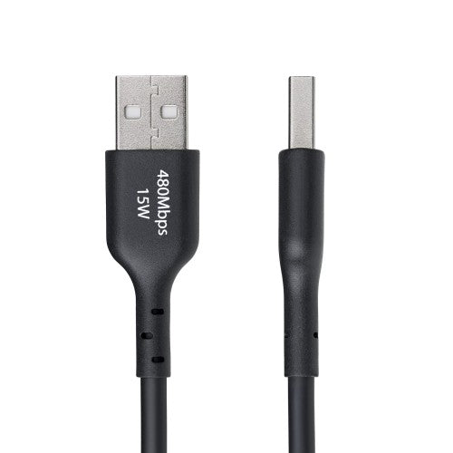 StarTech.com USB2AC10FBKE USB cable USB 2.0 122" (3.1 m) USB A USB C Black