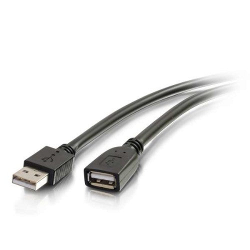 C2G 39011 USB cable USB 2.0 383.9" (9.75 m) USB A Black