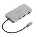 Targus DOCK423TT notebook dock/port replicator Wired USB 3.2 Gen 1 (3.1 Gen 1) Type-C Silver