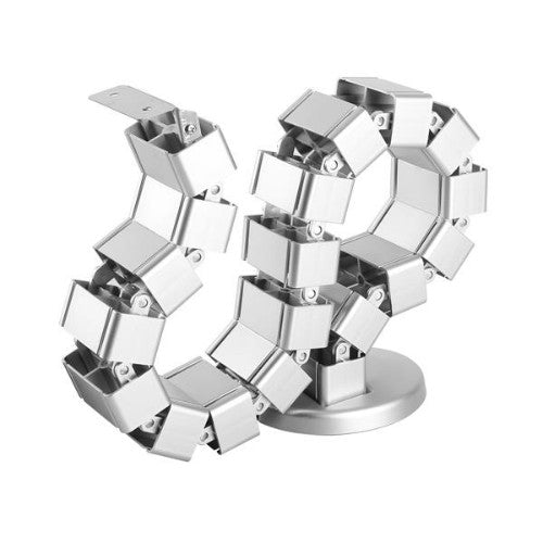 StarTech.com CMVBMOD cable organizer Desk Cable sleeve Silver 1 pc(s)