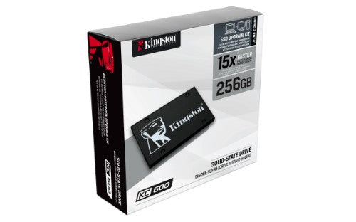 Kingston Technology KC600 256 GB 2.5" Serial ATA III 3D TLC