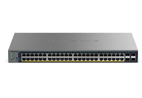 NETGEAR GS752TPv3 Managed L2/L3/L4 Fast Ethernet (10/100) Power over Ethernet (PoE) 1U Black