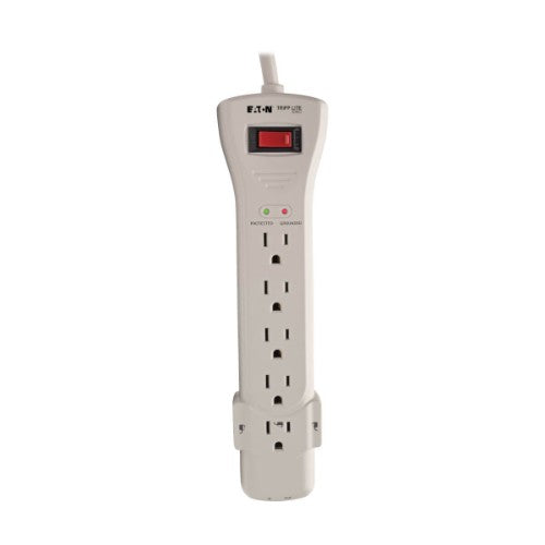 Tripp Lite SUPER7TEL15 surge protector White 7 AC outlet(s) 120 V 177.2" (4.5 m)