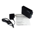 StarTech.com MCM110SC2 network media converter 100 Mbit/s 1310 nm Multi-mode Black
