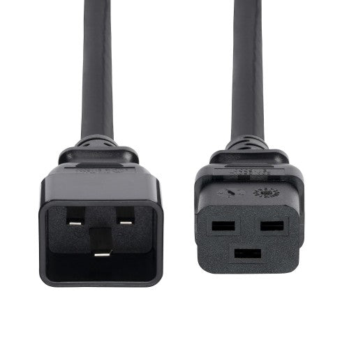 StarTech.com BA16-2200-POWER-CORD power cable Black 23.6" (0.6 m) C19 coupler C20 coupler