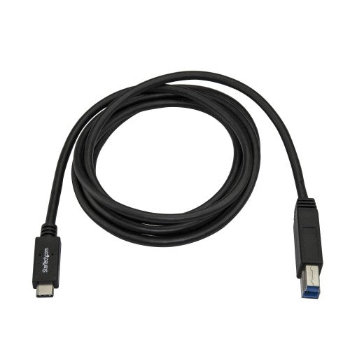 StarTech.com USB315CB2M USB cable USB 3.2 Gen 1 (3.1 Gen 1) 78.7" (2 m) USB C USB B Black
