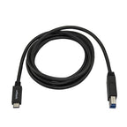 StarTech.com USB315CB2M USB cable USB 3.2 Gen 1 (3.1 Gen 1) 78.7" (2 m) USB C USB B Black
