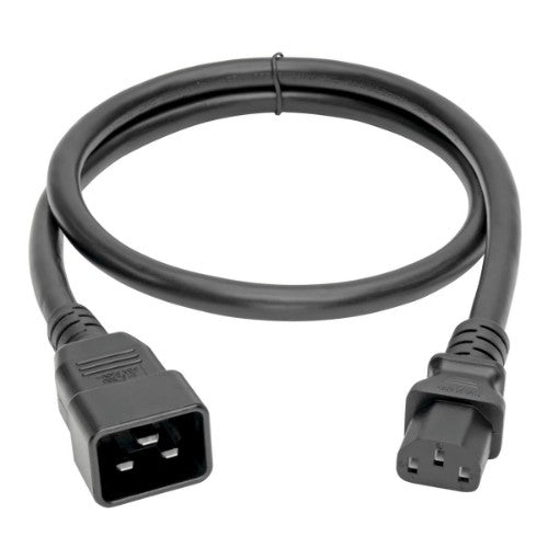 Tripp Lite P032-003 power cable Black 39.4" (1 m) C13 coupler C20 coupler
