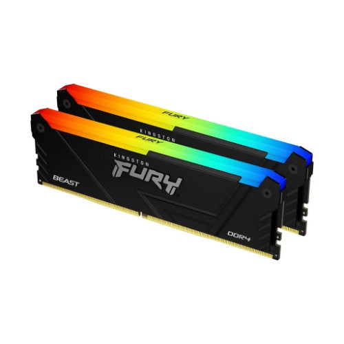 Kingston Technology FURY Beast RGB memory module 16 GB 2 x 8 GB DDR4 3200 MT/s