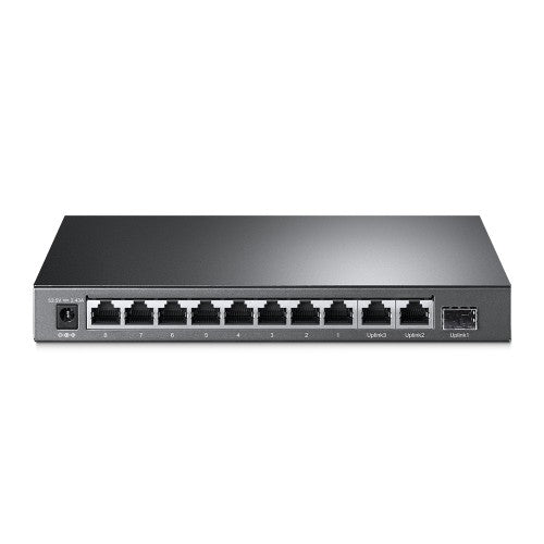 TP-Link TL-SL1311MP network switch Unmanaged Fast Ethernet (10/100) Power over Ethernet (PoE) Black