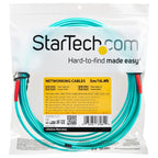 StarTech.com 450FBLCLC5 InfiniBand/fibre optic cable 196.9" (5 m) LC Aqua color