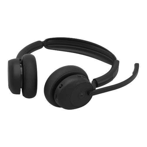 Jabra Evolve3 45 Headset Wireless Head-band Office/Call center USB Type-C Bluetooth Black