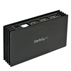 StarTech.com ST7202USB interface hub USB 2.0 480 Mbit/s Black