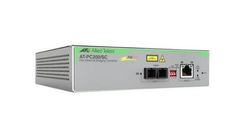 Allied Telesis AT-PC200/SC-960 network media converter 100 Mbit/s Gray