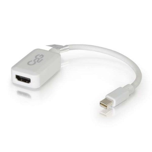 C2G 54314 video cable adapter 7.87" (0.2 m) Mini DisplayPort HDMI White