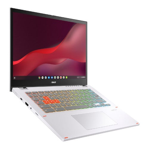 ASUS Chromebook Vibe CX34 Flip CX3401FBA-DS31T-CB Intel® Core™ i3 i3-1215U 14" Touchscreen WUXGA 8 GB LPDDR4x-SDRAM 128 GB SSD Wi-Fi 6E (802.11ax) ChromeOS White