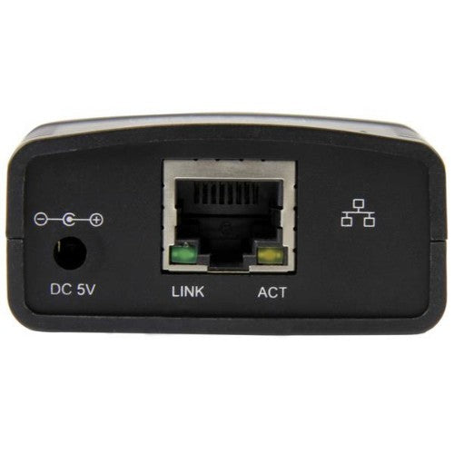 StarTech.com PM1115U2 print server Ethernet LAN Black