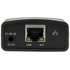 StarTech.com PM1115U2 print server Ethernet LAN Black