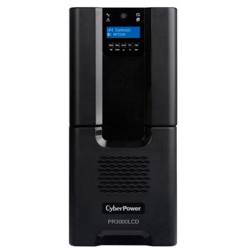 CyberPower PR3000LCD uninterruptible power supply (UPS) 3 kVA 2700 W 10 AC outlet(s)