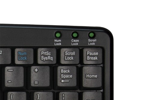 Adesso SlimTouch 410 keyboard USB QWERTY US English Black