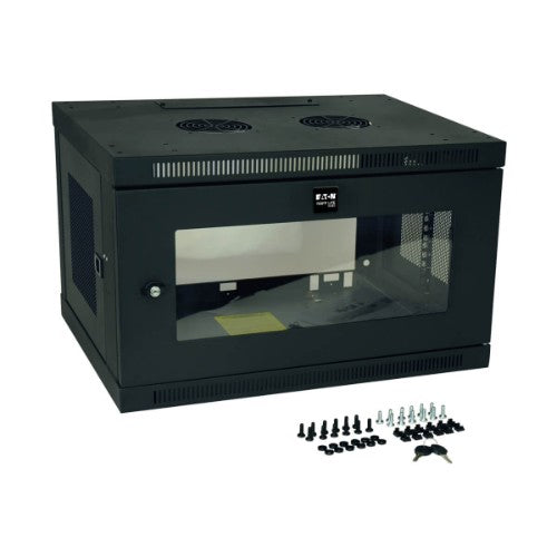 Tripp Lite SRW6UG rack cabinet Wall mounted rack Black