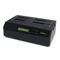 StarTech.com SATDOCK4U3RE media duplicator HDD duplicator Black 3 copies