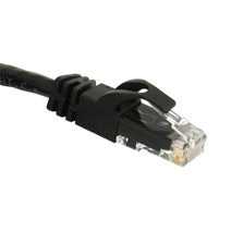 C2G 75ft Cat6 550MHz Snagless Patch Cable Black networking cable 885.8" (22.5 m)