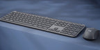 Logitech 920-012427 keyboard Mouse included Office RF Wireless + Bluetooth QWERTY English Graphite