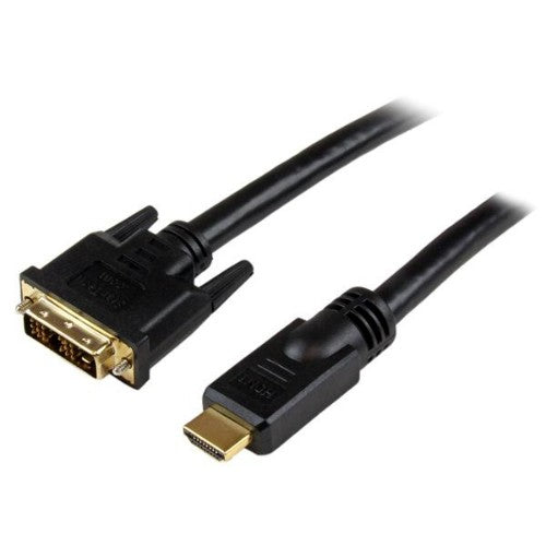 StarTech.com HDDVIMM25 video cable adapter 299.2" (7.6 m) HDMI DVI-D Black