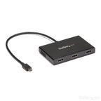StarTech.com MSTCDP123HD USB graphics adapter 3840 x 2160 pixels Black